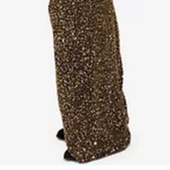 FRENCH Connection Aida Sequined Wide-Leg Pants - Picture 4 of 5